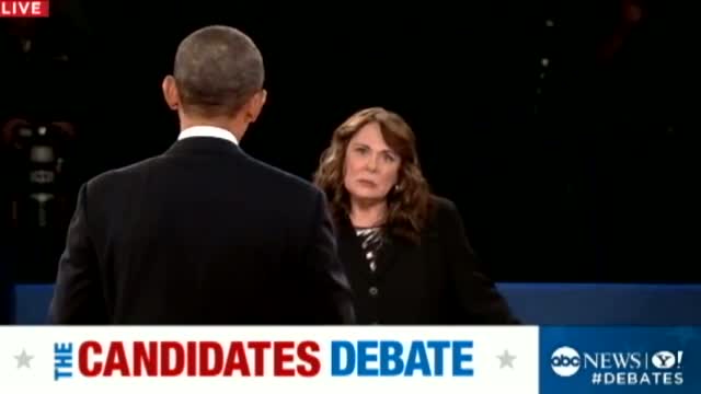 Second Presidential Debate 2012: Obama - Secretary Clinton Works For Me