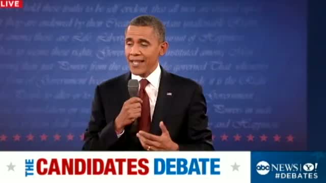 Second Presidential Debate 2012: Obama: Mitt Romney Has a 'One Point Plan'