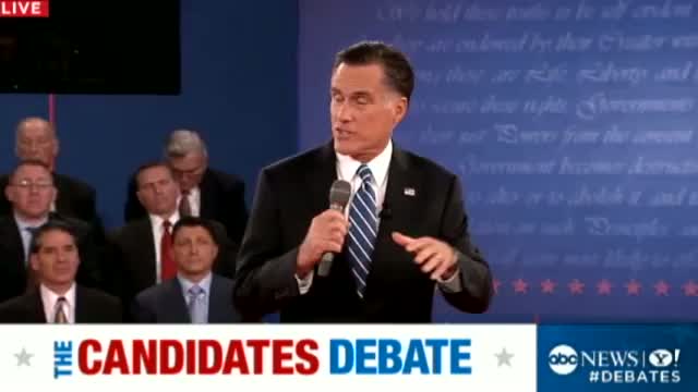 Second Presidential Debate 2012: Mitt Romney: Obama 'Took Detroit Bankrupt'