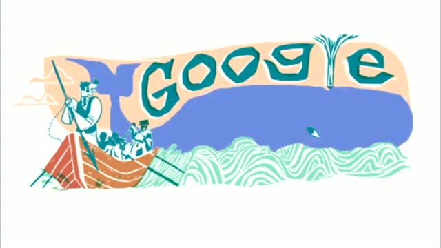 Herman Melville's Moby Dick honoured with Google doodle