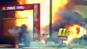 Truck Explosion at McDonald's