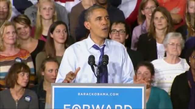Obama Hits Romney on 'binders,' 'sketchy' Plan