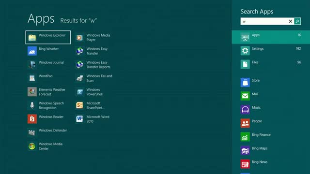 Windows 8 Consumer Preview: Mouse and Keyboard