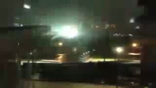 Hurricane Sandy - Transformer Explosion in New York City