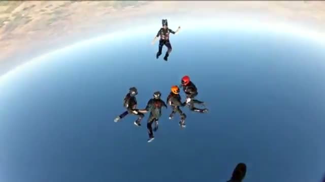 Raw - National Skydiving Championships in Ariz.