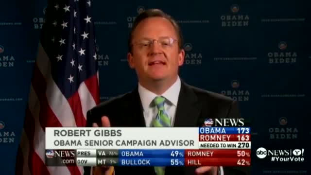 2012 Presidential Election: Robert Gibbs: Obama Win Will Signal Time for Bipartisan Fiscal Plan