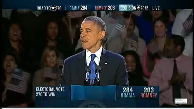 Barack Obama Victory Speech 2012