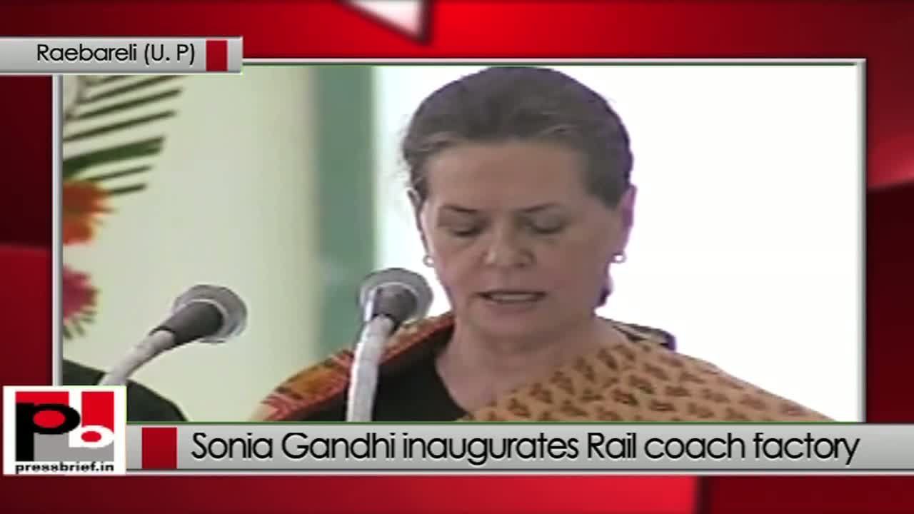 Sonia Gandhi assures more development projects for Raebareli