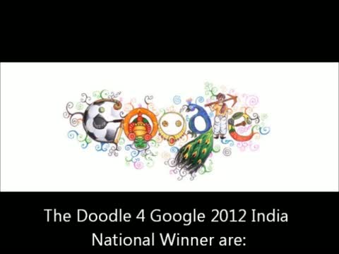 Doodle 4 Google 2012 - India Winner - Childrens Day (November 14, 2012)