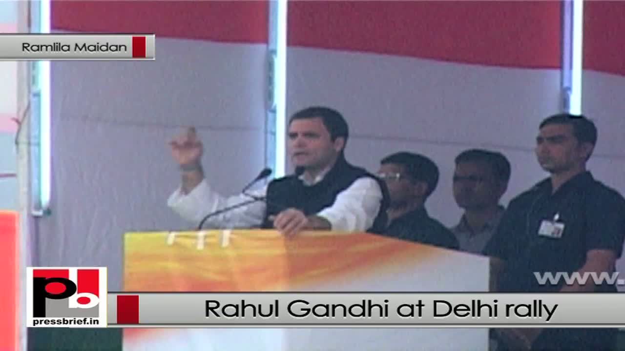 Rahul Gandhi : Congress is committed for Land acquisition Bill 