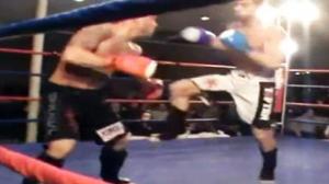 Fighter Knocks Himself Out