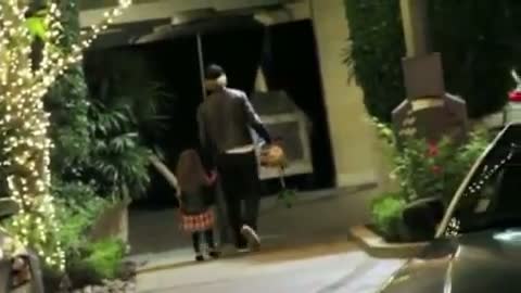 Gabriel Aubry & Halle Berry Daughter before the Thanksgiving Brutal Brawl video