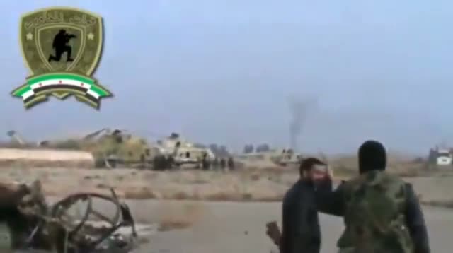 Raw: Syria Rebels Capture Air Base Near Damascus