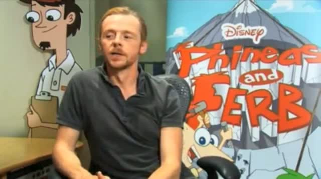 Simon Pegg on the Joys of 'Phineas & Ferb'
