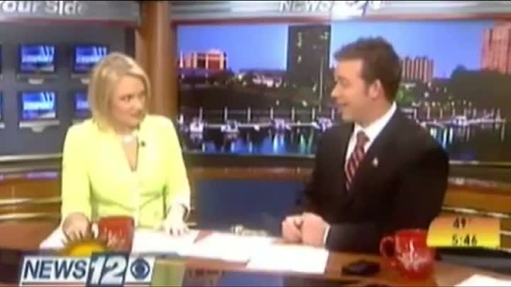 Anchorwoman Freaks Out Over Spider