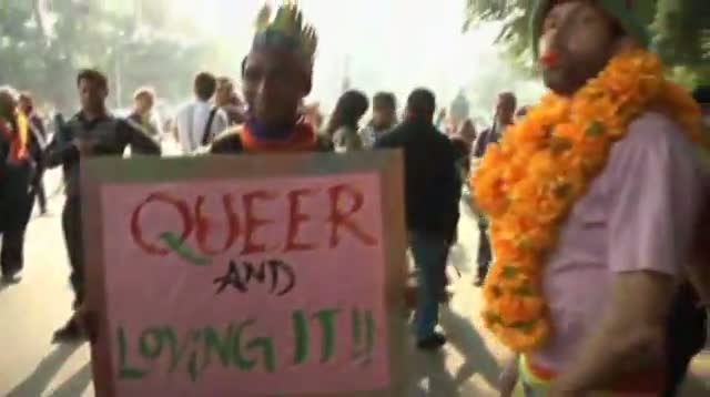 Raw: Gay Rights Supporters March in India
