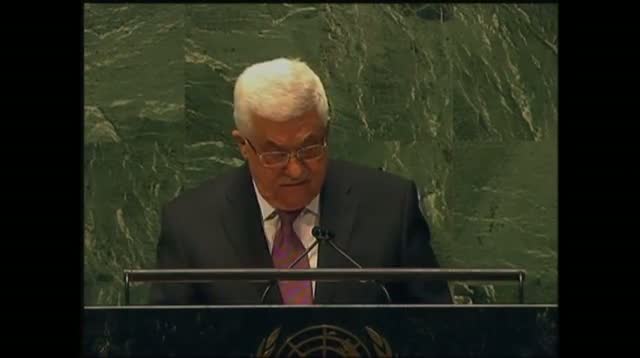 Abbas: UN Vote Last Chance on 2-state Solution