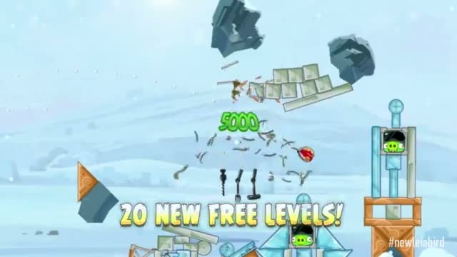 Angry Birds Star Wars: Hoth Episode Gameplay