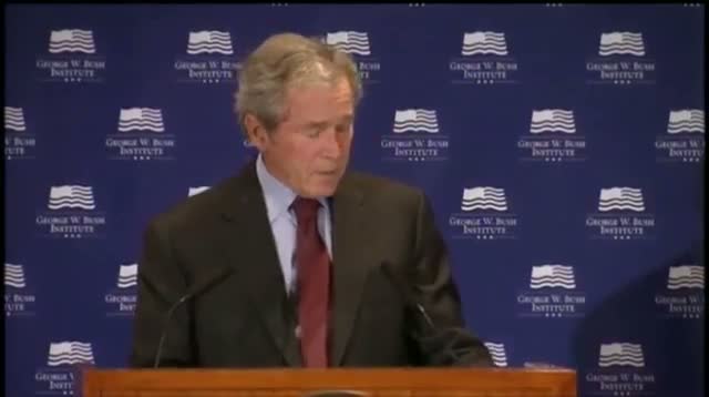 Former President Bush Leads Immigration Forum