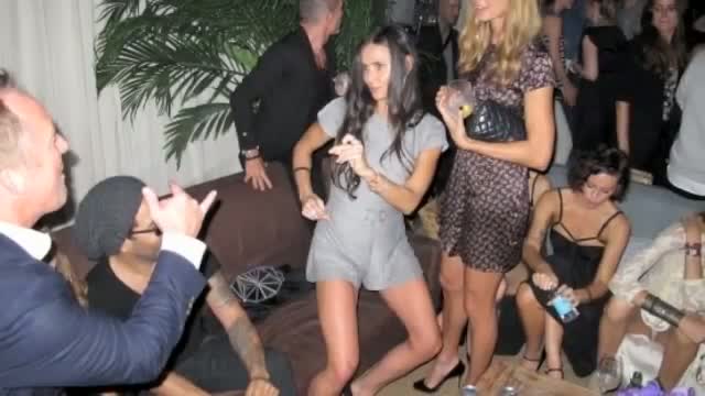 Demi Moore's Wild Night Out In Miami