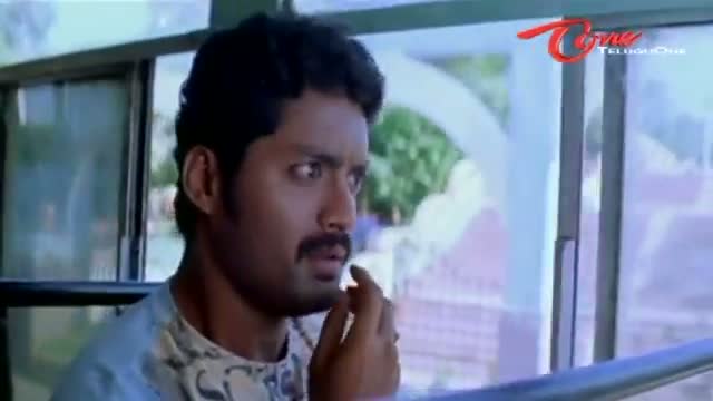 Telugu Comedy Scene From Asadhyudu Movie - Kalyan Ram Comedy Scene With Hot Beauty In Bus - Telugu Cinema Movies