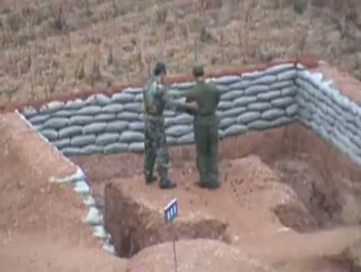 Chinese Army Hand Grenade Goes Wrong