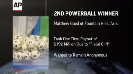 Ariz. Powerball Jackpot Winner's Name Released