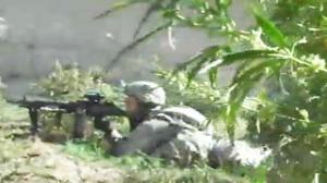 U.S. Army Soldiers Firefight In Pot Field