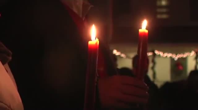 Raw - Vigil After Shooting in Newtown, Conn.