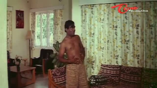 Telugu Comedy Scene From Chinnalludu Movie - Babu Mohan Beaten Black & Blue - Telugu Cinema Movies