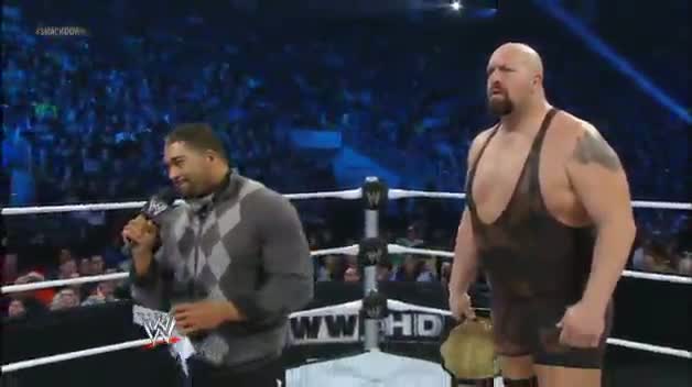 World Heavyweight Champion Big Show demands that his World Title Chairs Match against Sheamus at WWE TLC be called off: SmackDown, Dec. 14, 2012