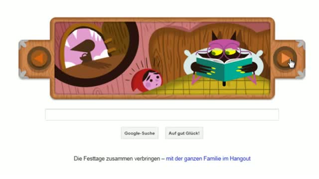 Google doodles 200th anniversary of Grimm's Fairy Tales