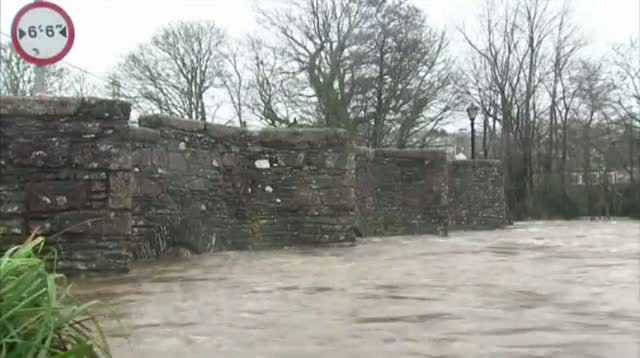 Raw - Flood Warnings Issued for Southwest England