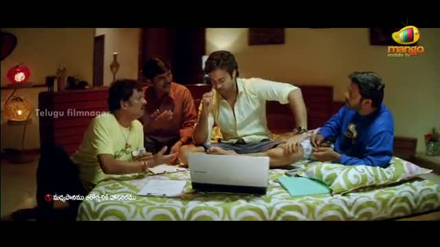 Mythri Movie Scenes - Navdeep & friends discussing how to shoot the scenes - Navdeep, Sada, Brahmanandam - Telugu Cinema Movies
