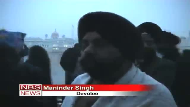 Devotees celebrate New Year at Golden Temple