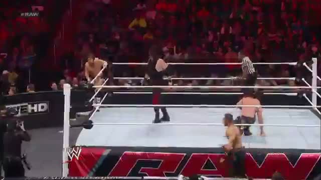 WWE Raw 12/31/12 - Team Hell No vs. 3MB - Champion's Choice WWE Tag Team Championship Match