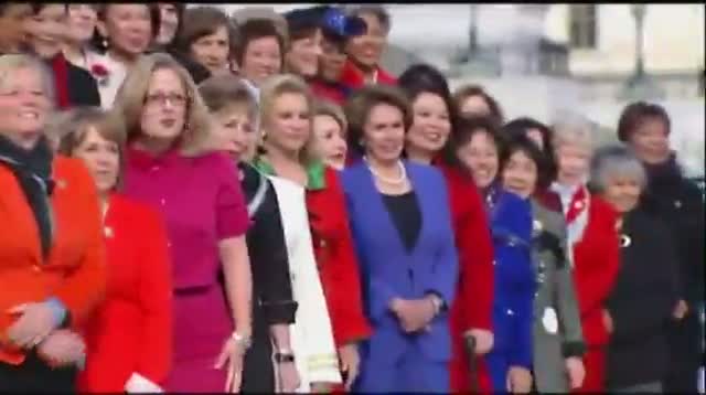 Pelosi Defends Altered Photo of Congresswomen