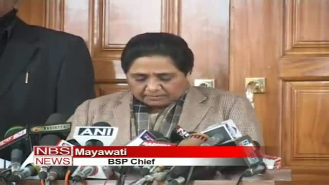Mayawati demands President's rule in UP