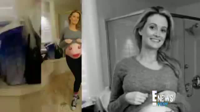 Holly Madison Bares Her Baby Bump