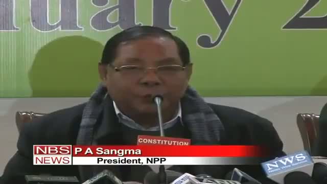 Sangma launches NPP formally video