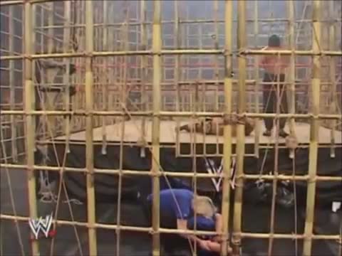Batista vs The Great Khali No Mercy 2007 Punjabi Prison Match Part 2/2