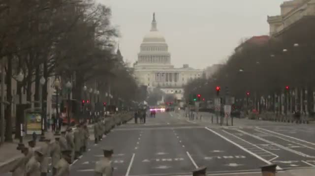 Raw - Dress Rehearsal for 2nd Obama Inauguration