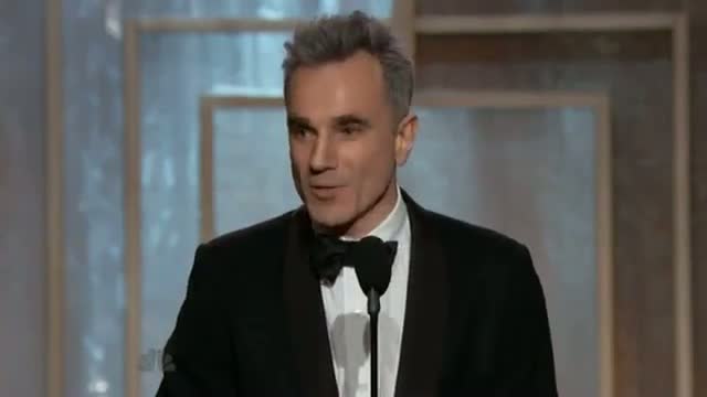 Daniel Day-Lewis Golden Globes best actor acceptance speech