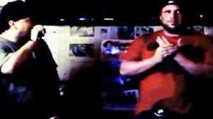 Wrestler Vik Dalishus Sucker Punches a local DJ