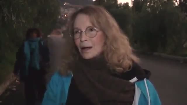 Mia Farrow Visits Syrian Refugees