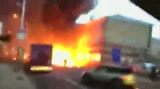 Helicopter Crash in Central London, 2 Dead