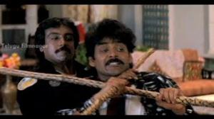 Allari Alludu Movie Scenes - Nagarjuna rescuing everyone from goons - Nagma, Meena, Keeravani - Telugu Cinema Movies