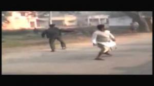 Police, TMC worker's violent clash in Hooghly