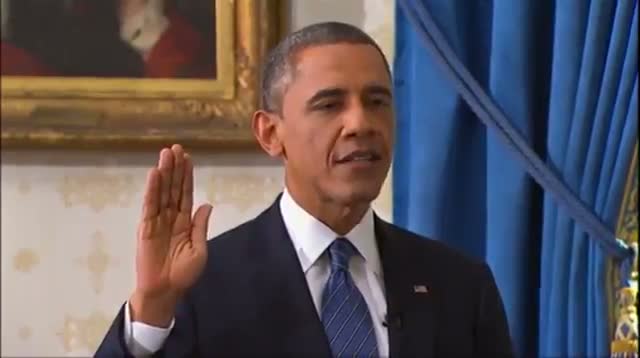 Obama Sworn in for Second Term