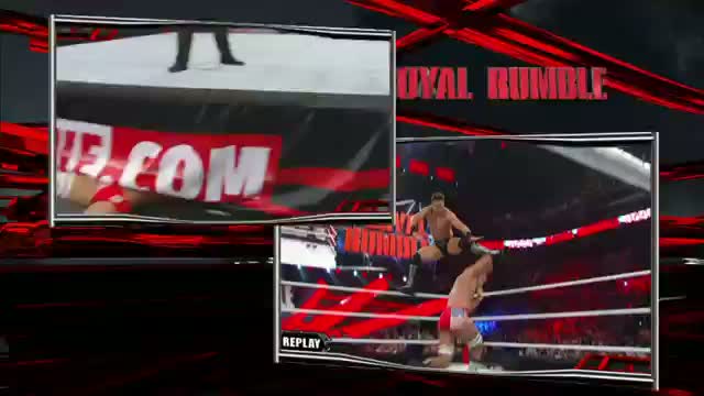 Antonio Cesaro vs. The Miz - United States Championship Match: Royal Rumble 2013 Pre Show